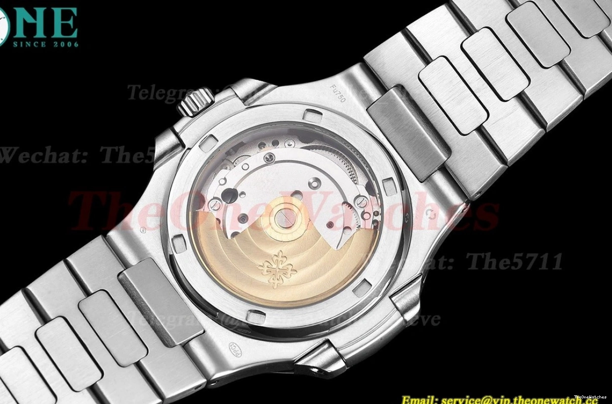 SS MY8215 Nautilus 5711 40mm SS GDF Dial White 0123